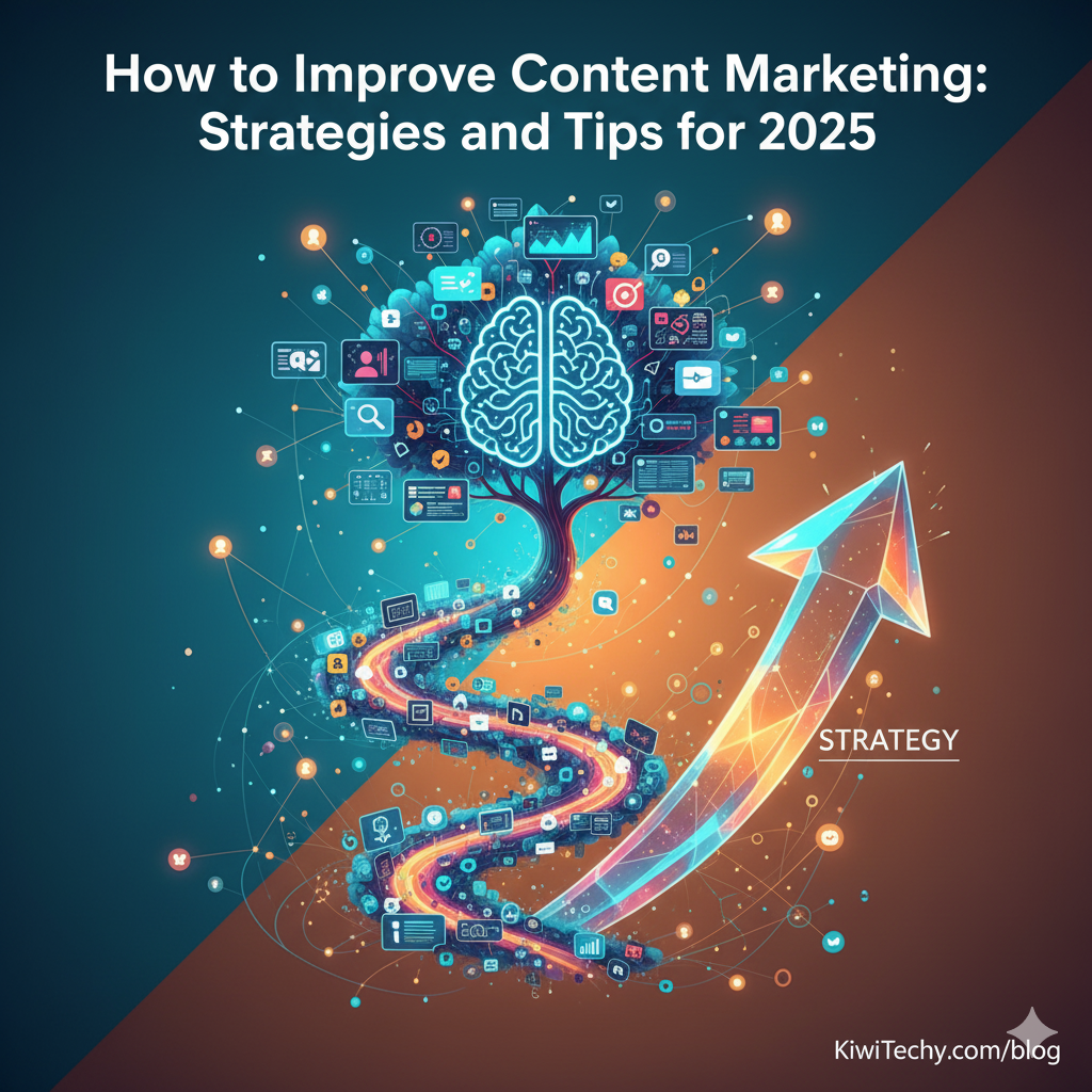 How to Improve Content Marketing: Strategies and Tips for 2025 - kiwitechy